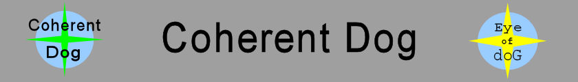 Coherent Dog Logo and Eye of doG Logo