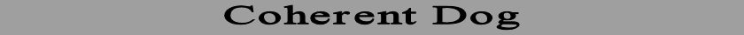 Coherent Dog Logo and Eye of doG Logo