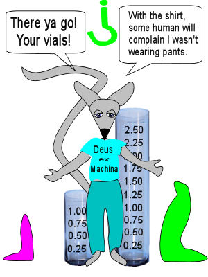 Here are your vials!