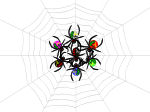 Spiders Huddle